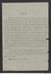 Seite 1, Durchschlag Verpflichtungserklärung, Beilage 8 zum Verzeichnis "Grabungs Aufzeichnungen von Direktor Dr. Josef Bayer (Blaue Bücheln)" (NHMW-PRAE-BBB-Verzeichnis-Beilage-08)